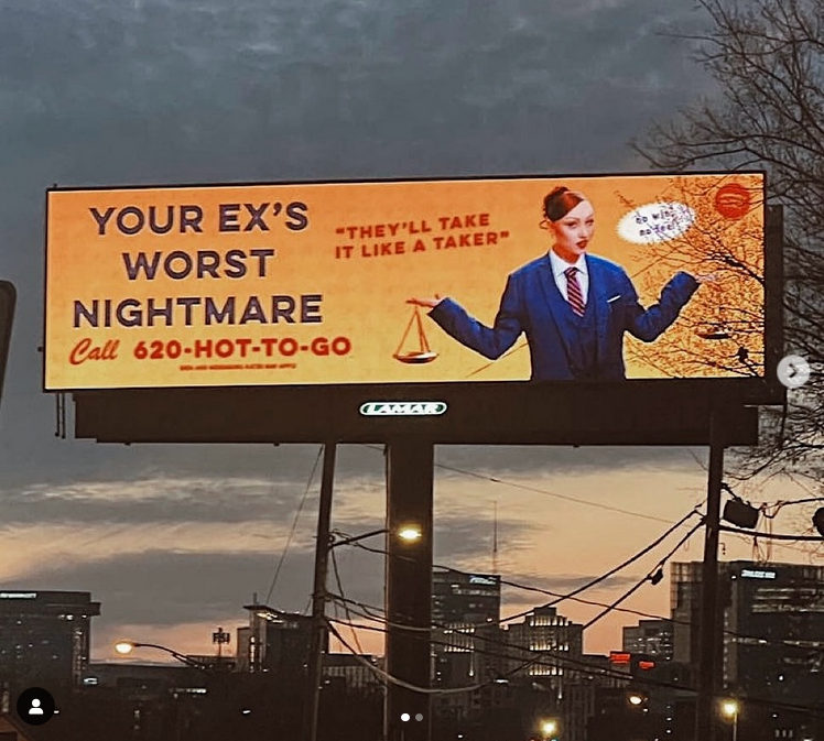 Chappell Roan The Giver Billboard in Nashville